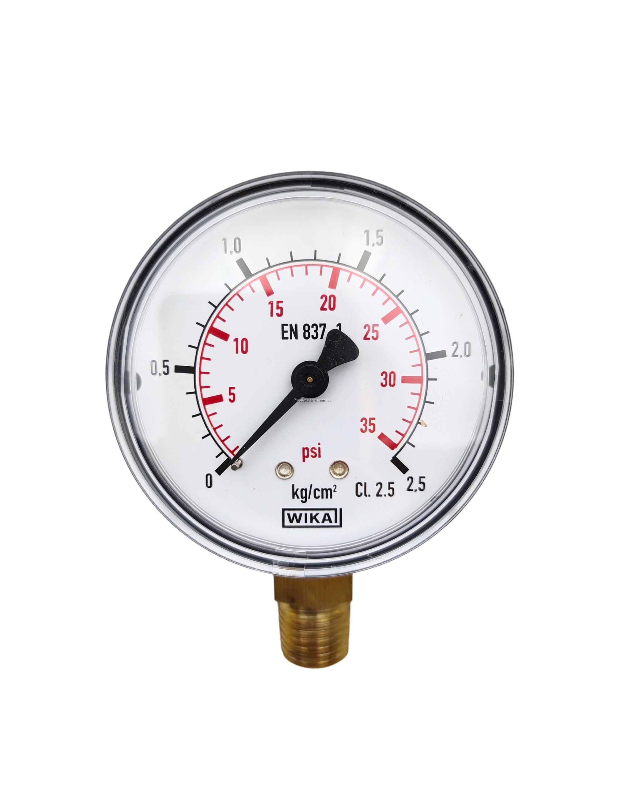 WIKA General Purpose Pressure Gauges 111.10.63. Connection Type 1/4